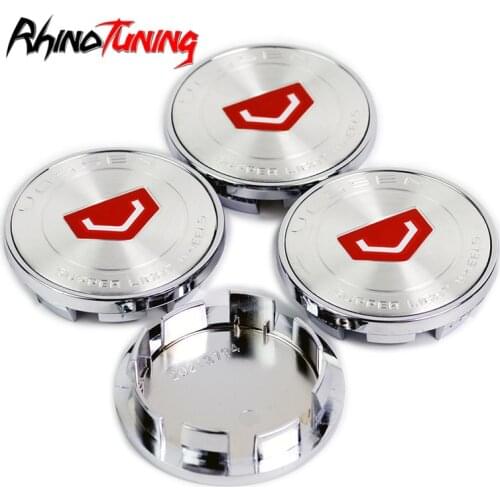 4pcs 66mm 56mm Wolfsburg Edition Emblema Vossen Wheel Center Caps Hub Fit for RAYS United Arrows WR Beetle GTI Golf 2016-2017