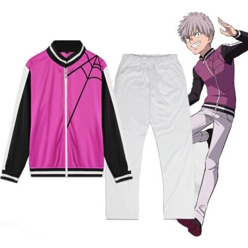 Anime Kemono Jihen Shi Key Cosplay Costume Unisex Coat Jacket Outfit Costumes For Woman Man Pluz Size