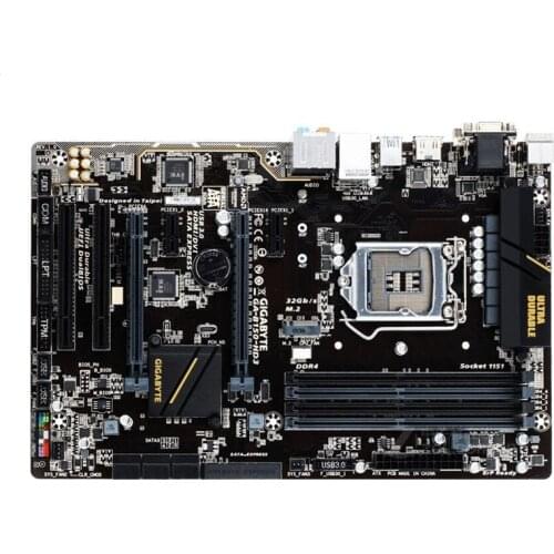 For Gigabyte GA-B150-HD3 Original Used Desktop Motherboard B150-HD3 B150 LGA 1151 i3 i5 i7 DDR4 64G ATX