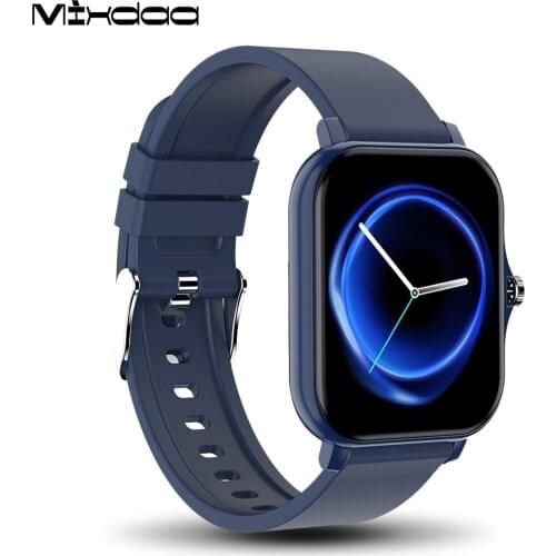 Mixdaa Smart watch Music Control Heart Rate Blood pressure Waterproof Fitness Tracker smartwatch Android ios for iPhone Xiaomi