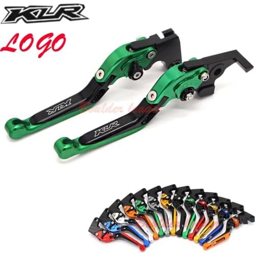 Motorcycle Folding Extendable CNC Moto Adjustable Clutch Brake Levers For Kawasaki KLR650 KLR 650 2018 klr