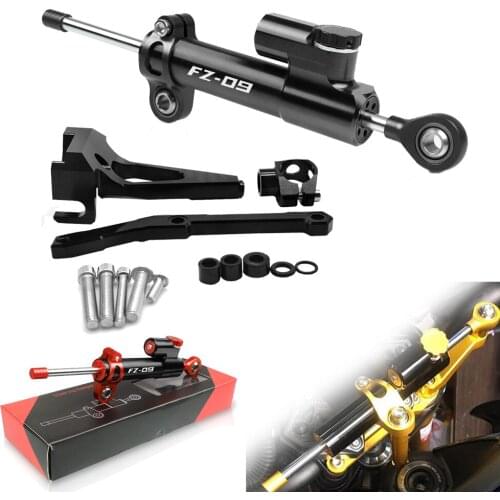 FZ-09 FZ09 CNC Motorcycle Steering Stabilize Damper Bracket Mount FOR YAMAHA MT-09 MT09 MT09 MT-09 2013-2016 2017 2015 2014 2018