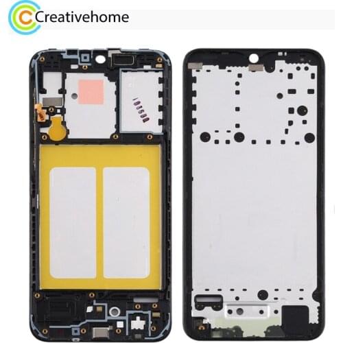 100% New Front Housing LCD Frame Bezel Plate for Samsung Galaxy A10e (Black) Spare Par