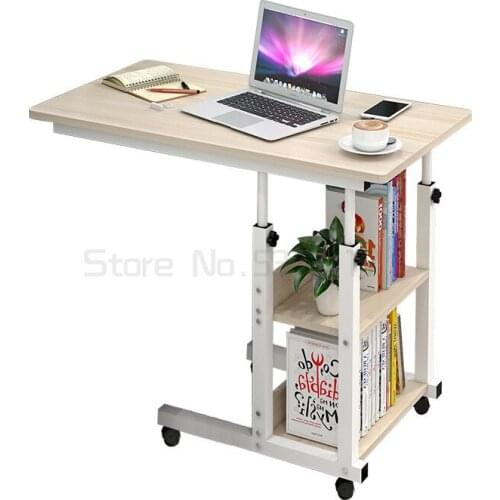 Movable lifting bedside table laptop table desk college student lazy Bedroom Table