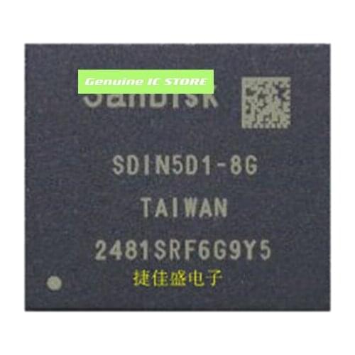 SDIN5D1-8G BGA-153 EMMC 8GB