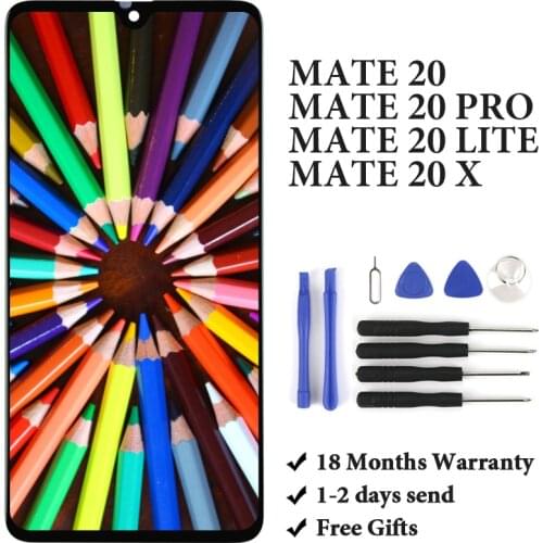 TIMEWAY For Mate 20 Mate 20 lite Mate 20 Pro(without fingerprint) Mate 20 X LCD Display Touch Screen display