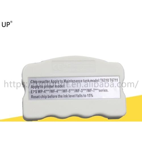 T6711 Maintenance Box Chip Resetter For Epson WF-3520 3530 3540 3620 3640 7710 7720 7510 WF-7520 WF-7610 WF-7620 WF-7110 L1455
