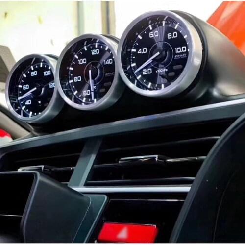 Def* A1 60MM Boost-Gauge Water Temp OIL Pressure Oil Temp IN-MF Press Tachometer Meter with 7 colors Universial Car Accessiores