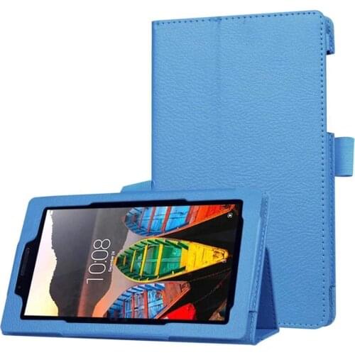 Slim Folding PU Leather Case for Lenovo Tab 3 7 Essential 710F 710I Cover Stand Tablet Case for Lenovo Tab3 710F 7.0" capa funda