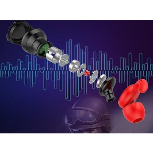 Earphones High-quality TPE Line Wires Comfort Wear Microphone Design Adjustable Microphone Stalk Portable Listening