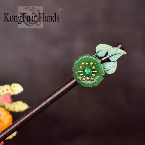 Ethnic Style Hairpin Fashion Simple Wooden Decorations Women Cheongsam Hanfu Accessories Gifts for Girlfriends Hair Accessories