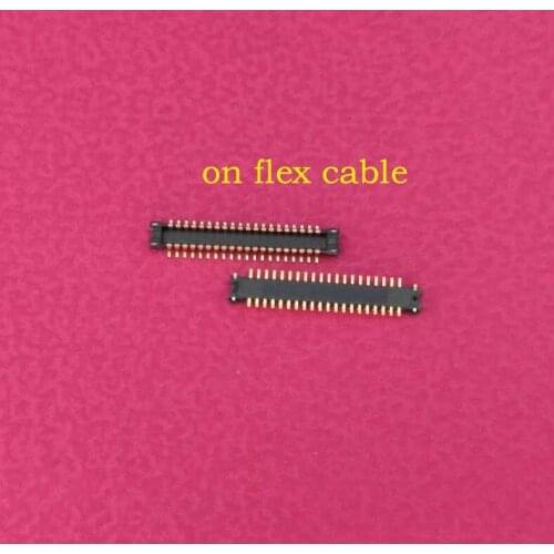 10pcs/lot LCD FPC Plug Connector for Xiaomi Redmi 8 8A on Mainboard/cable 40 pin