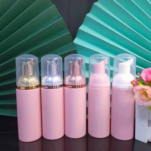 10PCS 60ML plastic foam shampoo lotion bottling foam bottle foam bottle soap mousse liquid dispenser