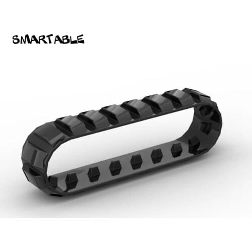 Smartable Technical Tread (Small) with 20 Tread Links Building Blocks MOC Parts Toys For Kids Compatible 43903 5pcs/Lot