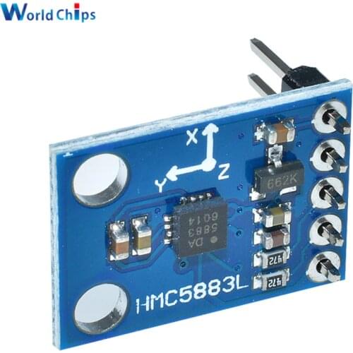 GY-273 3V-5V HMC5883L Triple Axis Compass Magnetometer Sensor Module Three Axis Magnetic Field Module For Arduino