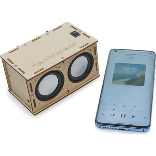 DIY Toy Electronic Sound Amplifier Bluetooth Speaker Box School Science Projects Experiment Kits Toys For Children Education