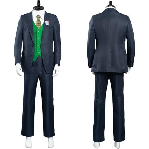 Loki Cosplay Costume Shirt Pant Necktie Outfits Halloween Carnival Suit