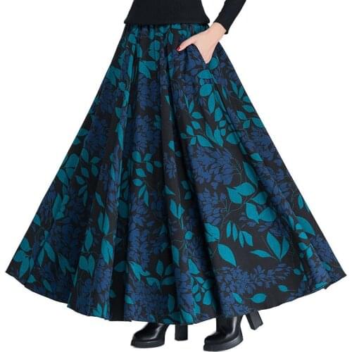 MLUOLANC Pleated Skirt