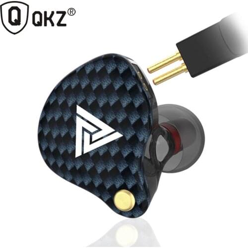QKZ VK4 Heavy Bass Earphone Headset HiFi Earphone Iron Control Music Movement Exchange Bluetooth Cable Noise Cancelling Earbuds