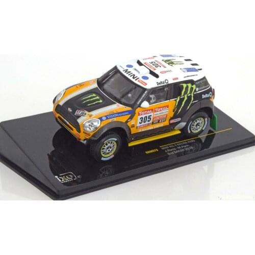 IXO 1:43 Scale Mini all 4 Racing Dakar 2012 diecast matel Model cars for collection