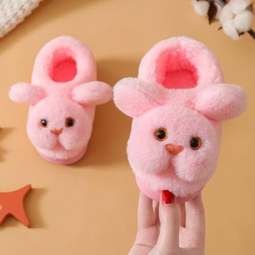 New Children Shoes Cotton Shoes for Boys Girls Autumn Winter new Toddler Shoes Baby Soft-soled Non-slip Indoor Shoes Hot Warm