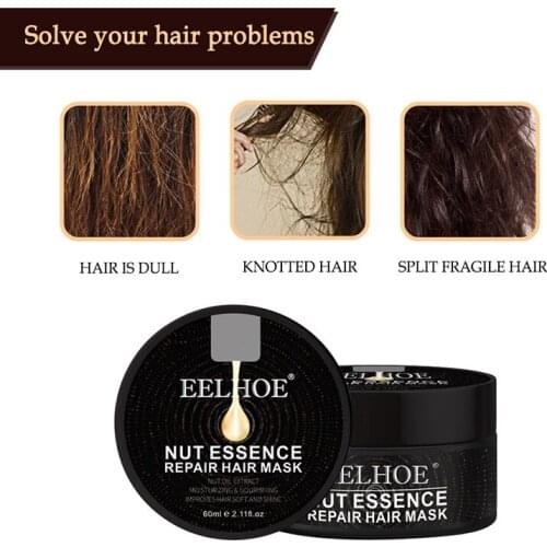 NEW Eelhoe 30/60ml Argan Essential Oil Conditioner Brightening Nourishing Care Improve Dry And Frizzy Hair Plant Extracts TSLM2