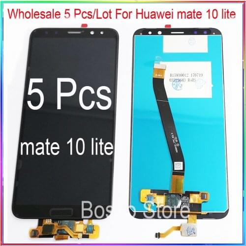 Wholesale 5 Pcs/Lot For Huawei mate 10 lite LCD Display Screen With touch digitizer assembly