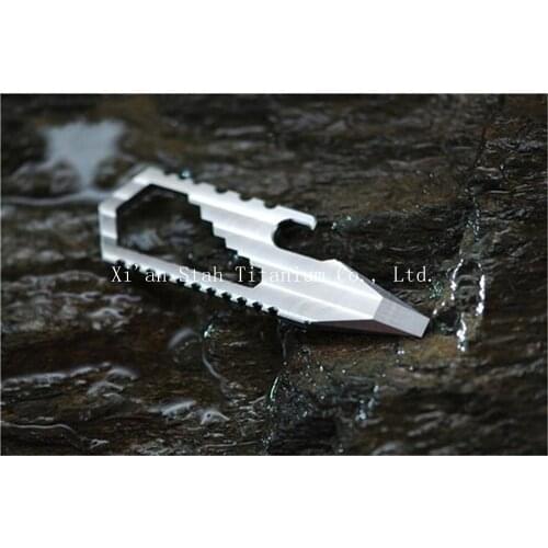 Screwdriver / Bottle opener / Bolt driver / Can opener / Key ring / Key chain / Self-defensive Multifunction tool