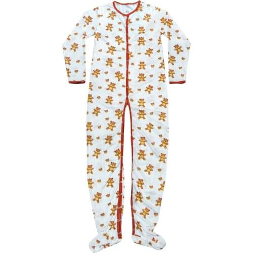 ABDL Adult Onesie Adult Baby Pajamas Unicorn Rainbow Printing Long Sleeve Long Pants Adult Bodysuit For Couple For Adult Baby