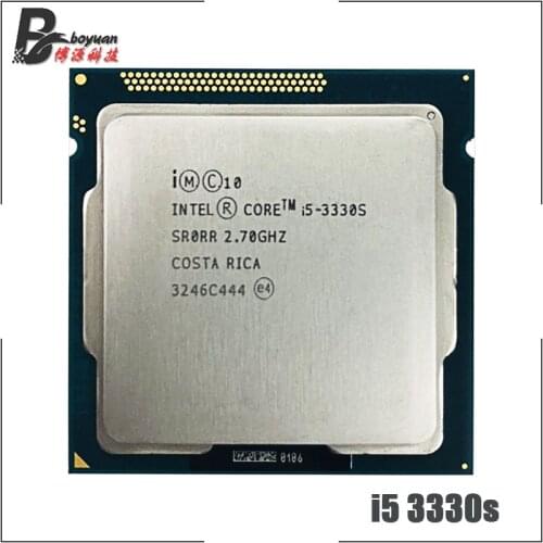 Intel Core i5-3330S i5 3330S 2.7 GHz Quad-Core CPU Processor 6M 65W LGA 1155