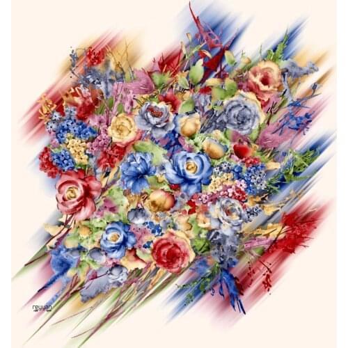 REYYAN SILK TEXTURED OYALIK WRITING-11-RENK-20