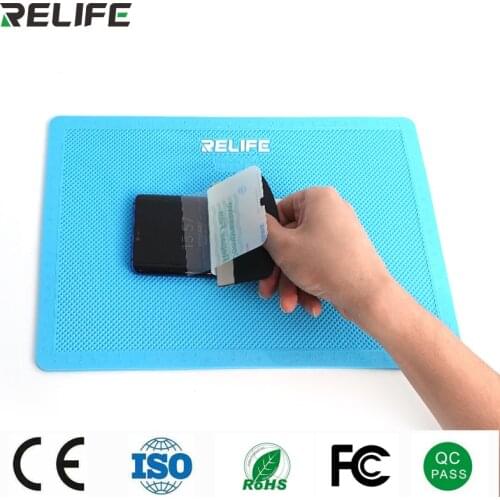 RL-004D Mobile Phone Anti-slip Pad for Screen Protector Front or Back Screen Protective Hydrogel Film Pasting Installation Tools
