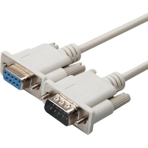 RS232 9Pin Serial Female To Female Male To female DB9 9-Pin PC Converter Extension Cable support 1.5m 3m 5m 10m