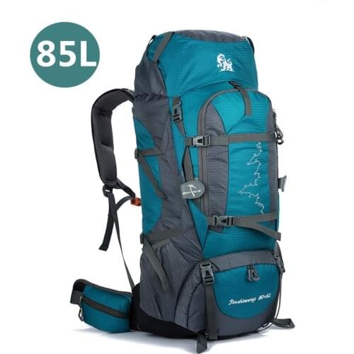 Hot Large 85L Outdoor Backpack Unisex Travel Multi-purpose Climbing Backpacks Hiking Big Capacity Rucksacks Camping Bag