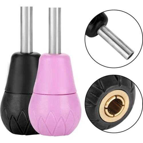 35mm Silicone Anti-slip Auto-lock Tattoo Grip Tattoo Machine Gun Handle Tools Permanent Makeup Tattoo Grip for Tattoo Rotary Pen