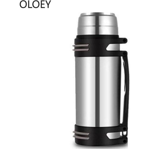Outdoor Sports Travel Stainless Steel Insulated Mug Cup Large Capacity Hot Water Thermos Bottle Custom Logo Thermos