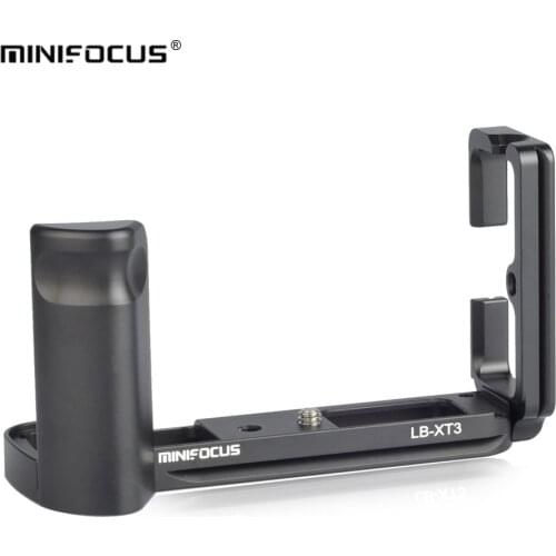 X-T3 Plate For Fujifilm Fuji X-T3 XT3 Camera Grip Quick Release Vertical Shoot QR L-Plate Bracket with Hand Grip Holder