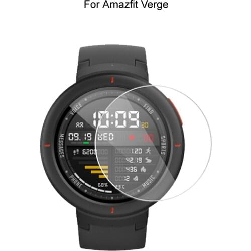For Amazfit Verge Smart Watch Screen Protector Protective Tempered Glass Film Explosion-proof