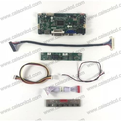 LCD driver board support DVI VGA AUDIO for 19 inch 1280X1024 LCD 5v lvds panel M190ETN01.0 MV190E0M-N10 HSD190MEN6-A00
