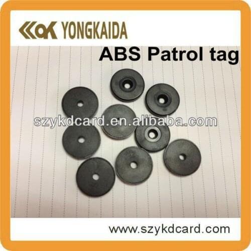 100pcs/lot EM4100/TK4100 Read Only 125KHz Rfid Patrol Tag ABS Rfid Tag
