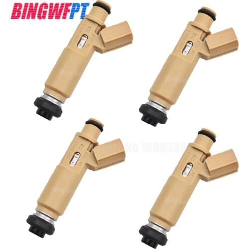 4pcs/lot Fuel Injector For 1ZZ 1ZZFE COROLLA AVENSIS CELICA 1.8 LTR OEM 23250-22020 23209-22020