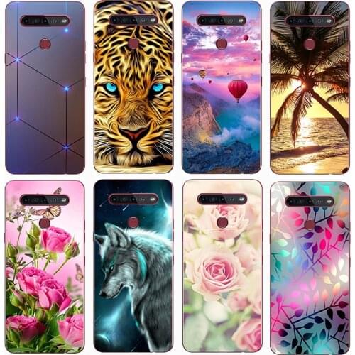 Coque for LG K51S K41S Case Fashion Silicone Soft TPU Cute Back Cases for LG K41S K51S case Phone Cover Shells