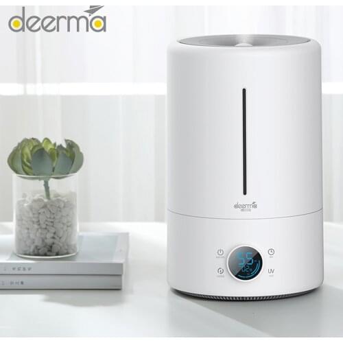 Deerma DEM-F628S/F628A 5L Air Humidifier Diffuser Purifier Filter Ultramute Ultrasonic Pregnant Baby Clean Bedroom Home Office