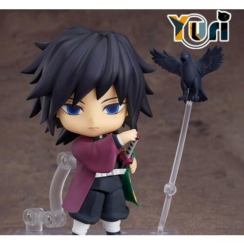 Demon Slayer Kimetsu no Yaiba Tomioka Giyuu Figure Doll Brand Model Display Anime Action Figure Toys Collection Xmas Gift C