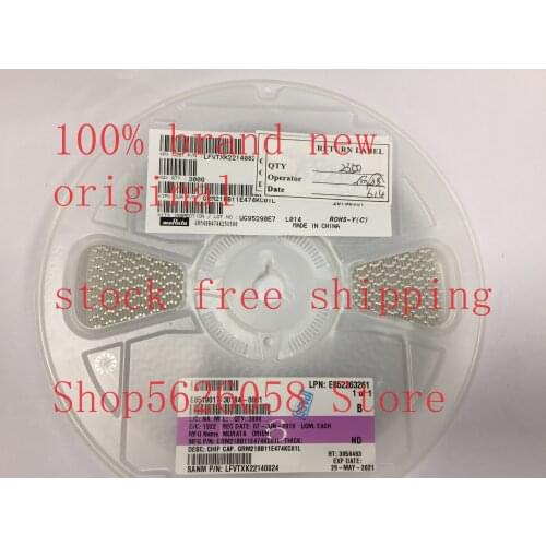 GRM21BB11E474KC01L SMD 100% new original 50PCS/LOT STOCK