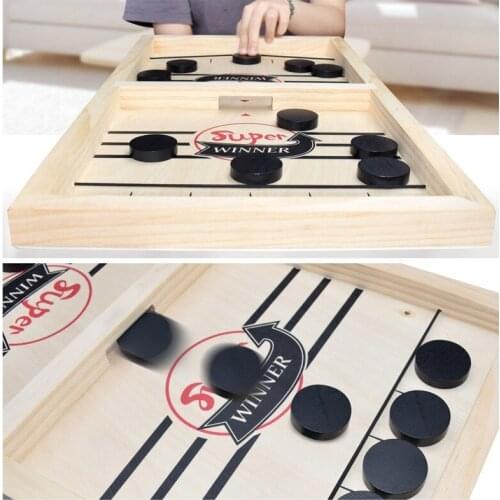 Foosball Winner Games Table Hockey Game Catapult Chess Parent-child Interactive Toy Fast Sling Puck Board Game Toys For Children