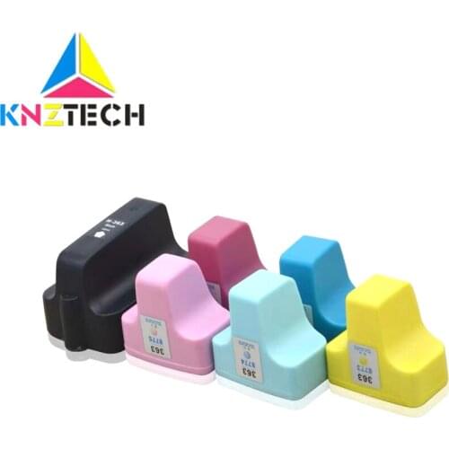 KNZ Ink Cartridge compatible For HP 363 for hp363 Photosmart D7300 D7100 C6100 C5100 8200 3213 8230 8238 8250 3100 3210v