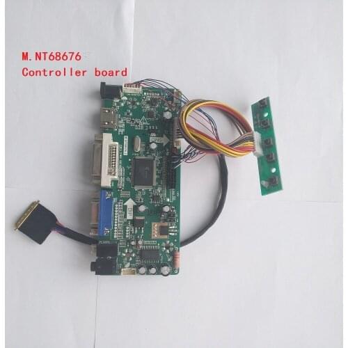 M.NT68676 HDMI audio controller board driver kit DIY for LTN145AT01-H01 1366X768 Panel cable VGA DVI LCD LED LVDS 40pin