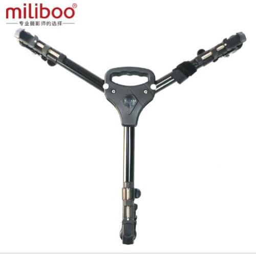 Miliboo MW professional heavy camera tripod rubber Adjustable leg wheels kits for