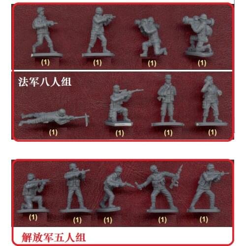Super mini 1:72 Soldier model special force 12pcs/set for diy for painting fankong